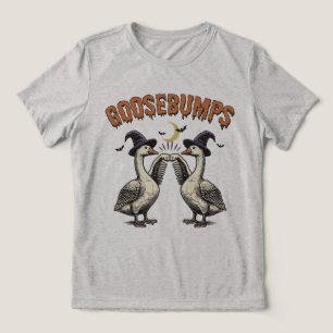 Camiseta Goosebumps Engraçada no Dia das Bruxas de Ganso