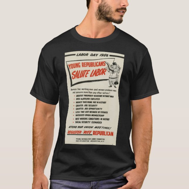 Camiseta GOP liberal? 1956 (Frente)