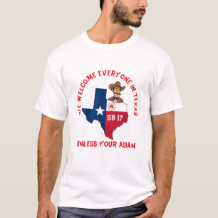 Camiseta GOP No Asians No Texas SB 17
