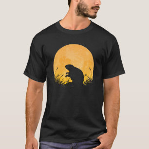 Camiseta Gopher Easy Halloween Roufit Rodent Animal Moon Co