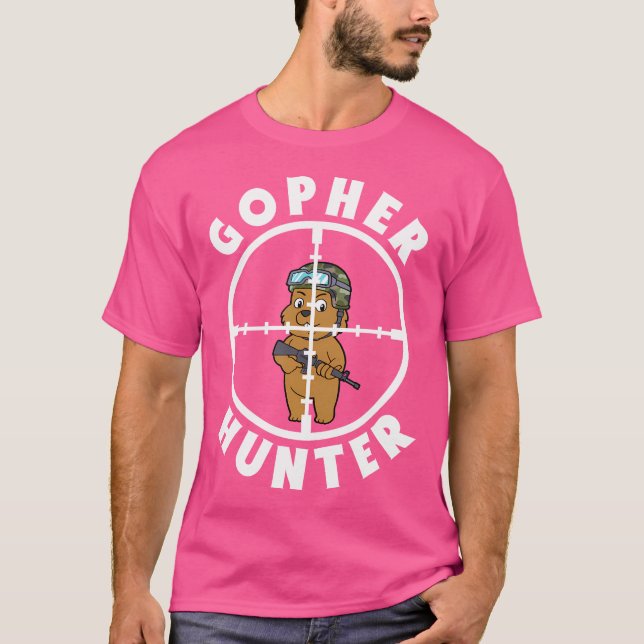 Camiseta Gopher Hunter (Frente)