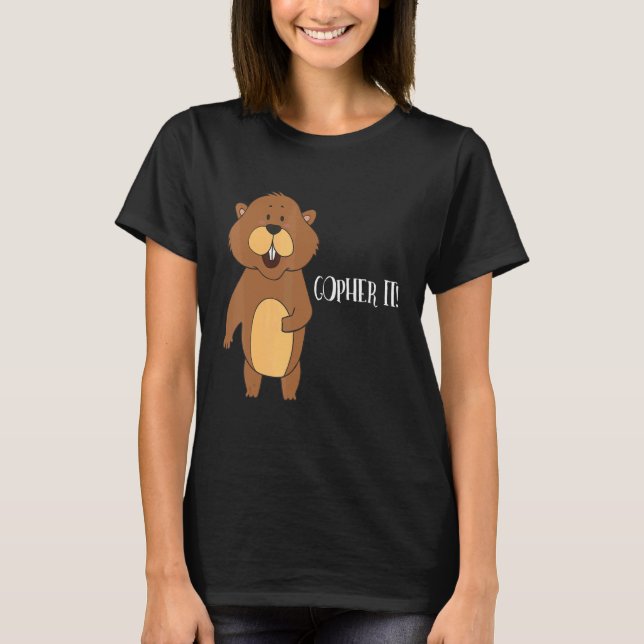 Camiseta Gopher It Gopher (Frente)