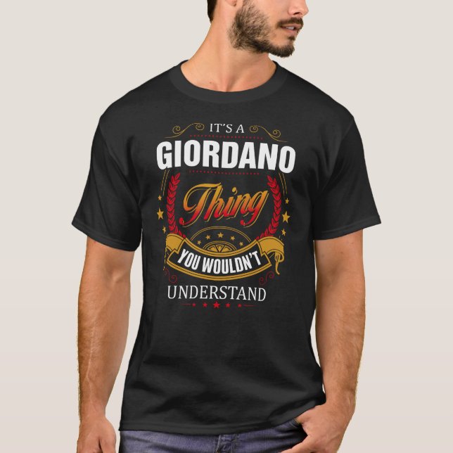 Camiseta GORDANO, coisa que você não entenderia (Frente)