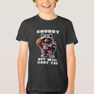 Camiseta Gordinho, Mas Vai Lutar Contra Você - Guaxinim Eng