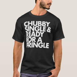 Camiseta Gordinho Solteiro e Pronto para um Pringl