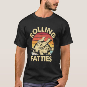 Camiseta Gordinhos Rolando Gatinhos Gordos Gato Amante de A