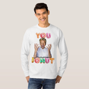 Camiseta Gordon Ramsay Você Rosquinha manga longa