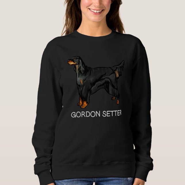 Camiseta Gordon Setter Crazy (Frente)