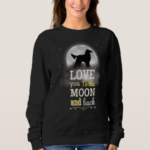 Camiseta Gordon Setter Dog Love To Moon