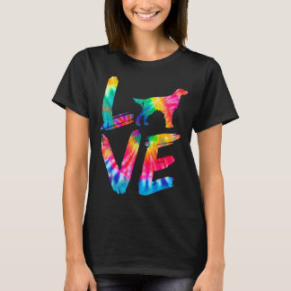 Camiseta Gordon Setter Tie Dye Amor Cachorro Pai