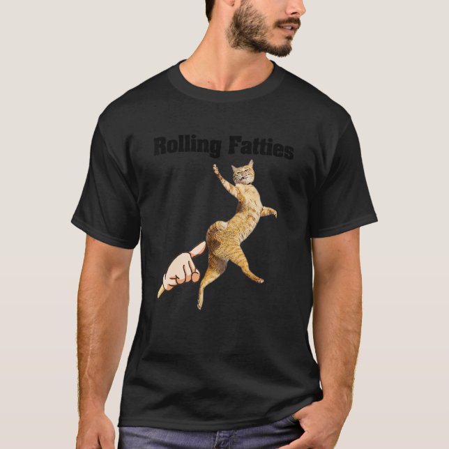 Camiseta Gordos Rolando Gato 2 (Frente)