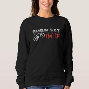 Camiseta Gordura De Bicicleta Gordura Não Petrolífera Biker