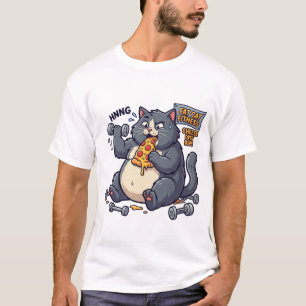 Camiseta Gordura Gato Fitness