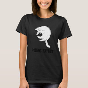 Camiseta Gorduras Rolantes Gato Pai Gato