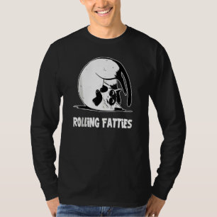 Camiseta Gorduras Rolantes Gato Pai Gato