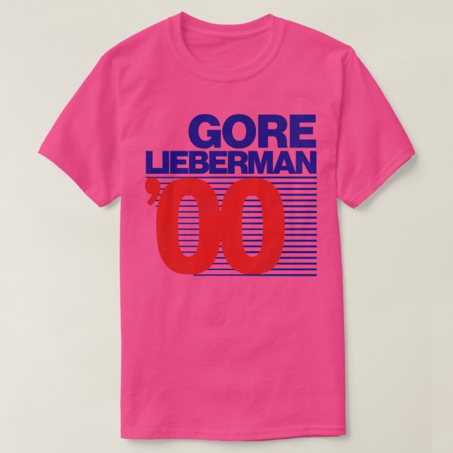 CAMISETA GORE LIEBERMAN 00 (Frente do Design)