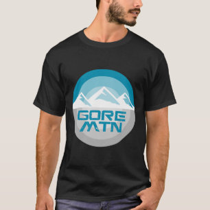 Camiseta Gore Mountain Ny Graphic Snowboard Ski T