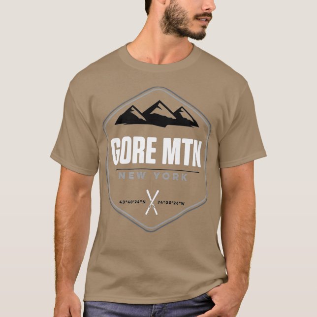 Camiseta Gore Mountain NY Ski (Frente)