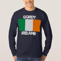 Gorey, Irlanda com bandeira irlandesa