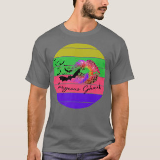 Camiseta Gorgeous Ghoul Retro Halloween Baddie Col