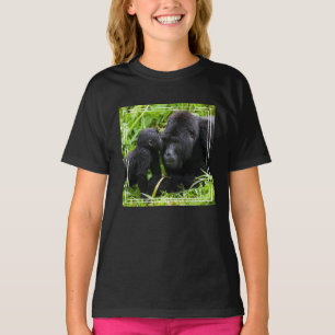 Camiseta Gorila da Montanha Infantil Beija Gorila Macho Sil