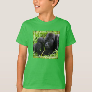 Camiseta Gorila da Montanha Infantil Beija Gorila Silverbac