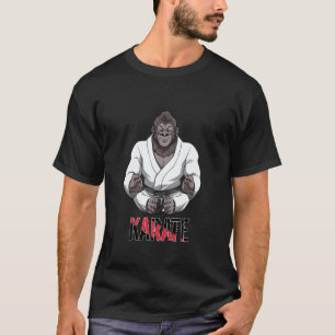 Camiseta Gorila de Karatê Japonês de Karatê MMA