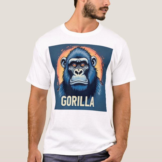 Camiseta Gorila Majestoso (Frente)