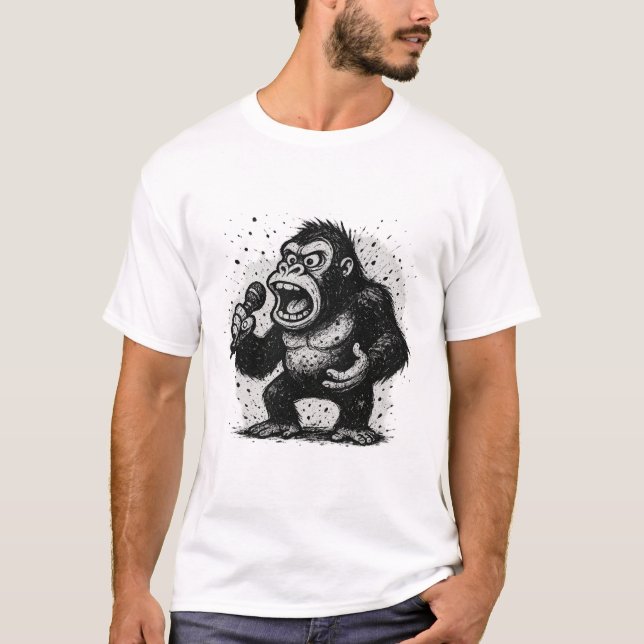 Camiseta Gorila rochosa (Frente)