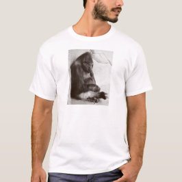 Camiseta Gorila Silverback Adormecido