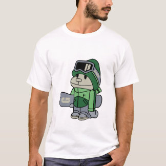 Camiseta Gorila - Snowboarder