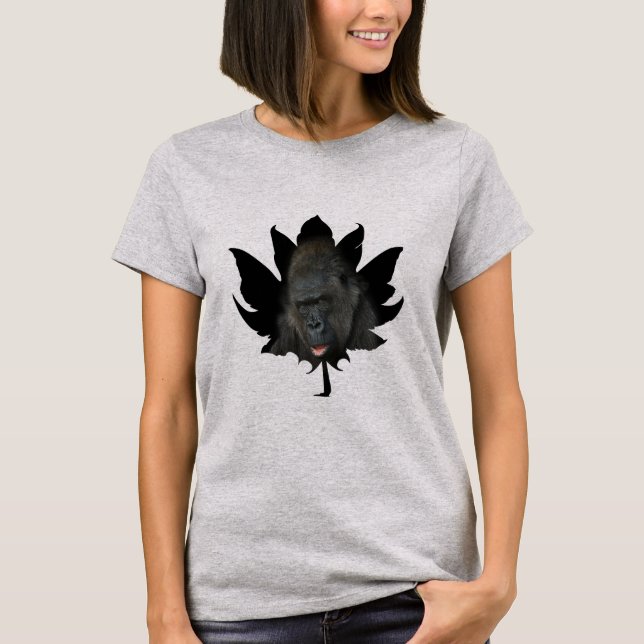Camiseta Gorilla Biddy Leaf (Frente)