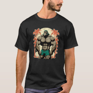 Camiseta Gorilla Bodybuilding Gym Monkey Gorillas Welif