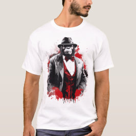 Camiseta Gorilla Boss: Estilo de Dapper e Swagger de Rua!