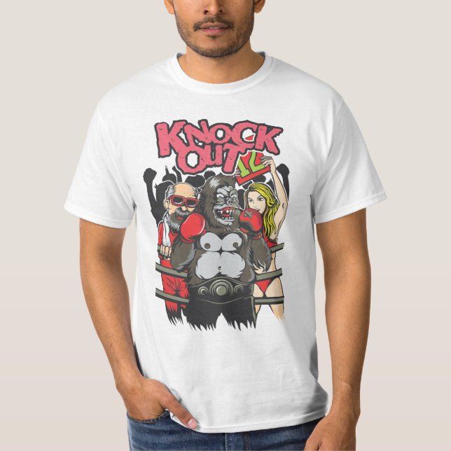 Camiseta Gorilla Boxer Knockout Champ Tee (Frente)