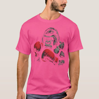 Camiseta Gorilla Boxer Luva Silverback Gorilla Bologing