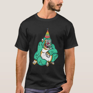 Camiseta Gorilla Festa de aniversário