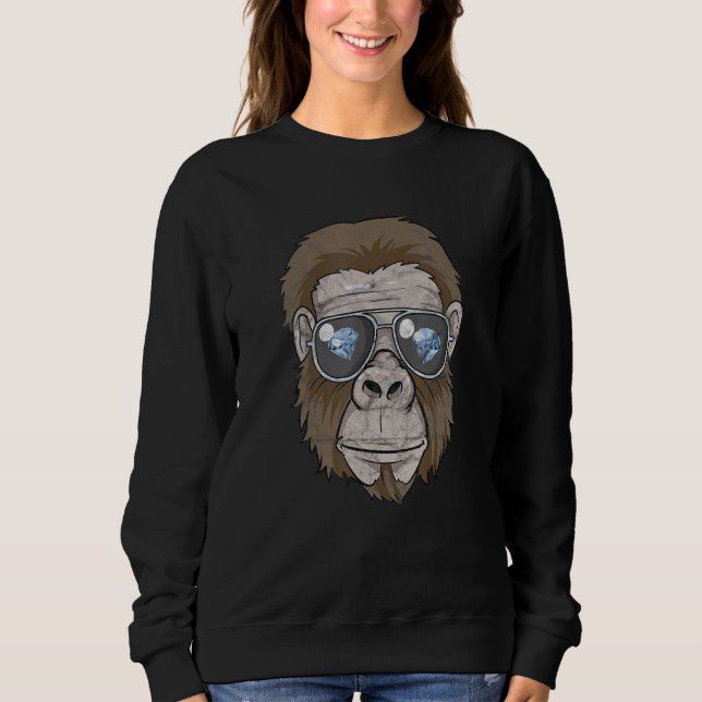 Camiseta Gorilla Gang Amc Gme Diamond Mãos Ape Meme Supers (Frente)