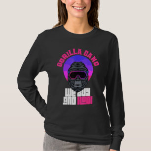Camiseta Gorilla Gang Nós Comprar E Hodl Meme Stonk Fan