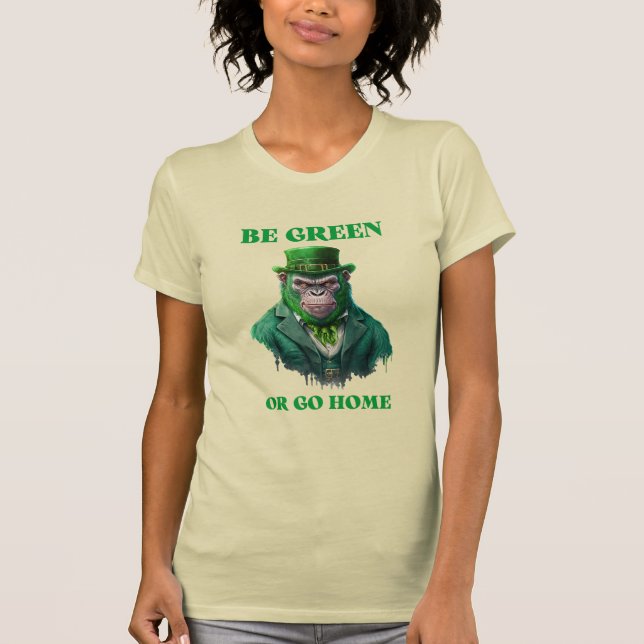 Camiseta Gorilla Green (Frente)