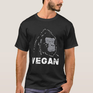 Camiseta Gorilla Herbivore Men Vegan Workout Sim Consigo En
