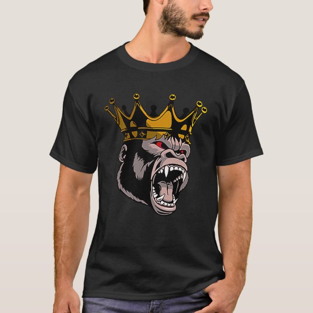Camiseta Gorilla Jero Designs (Frente)