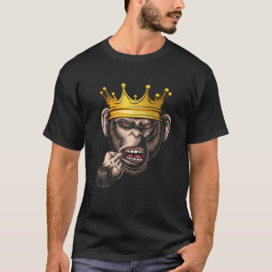 Camiseta Gorilla King Crown Ape Gang Willife Macaco Engraç