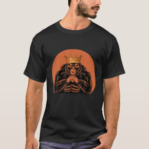 Camiseta Gorilla King Crown Funny Ape Gang Willife Macaco