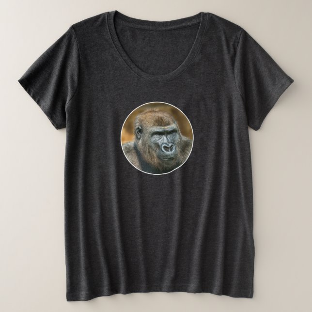 Camiseta Gorilla Lope (Design redondo) (Frente do Design)