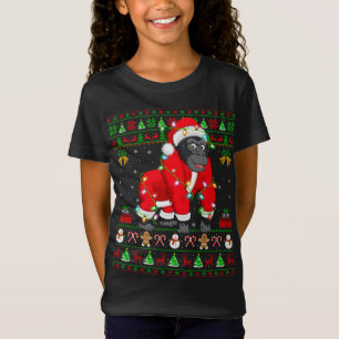 Camiseta Gorilla Lover Xmas Matando Papais noeis Feios Gori