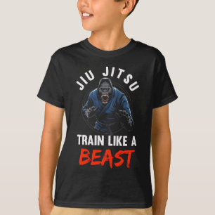 Camiseta Gorilla Martial Arts Beast Brasileiro Jiu Jitsu
