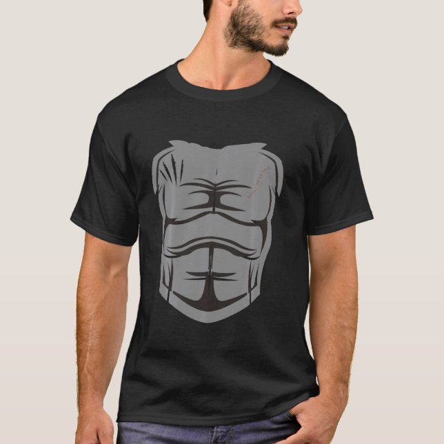 Camiseta Gorilla Monkey simples fantasias de halloween (Frente)