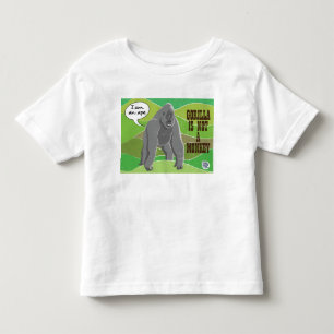 Camiseta Gorilla não é um macaco
