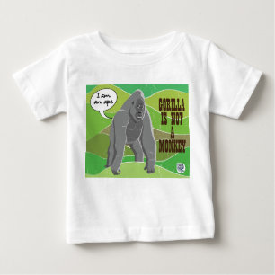 Camiseta Gorilla não é um macaco